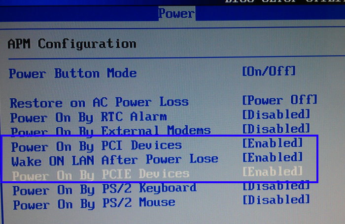 BIOS 調整網路開機 BIOS 調整網路開機