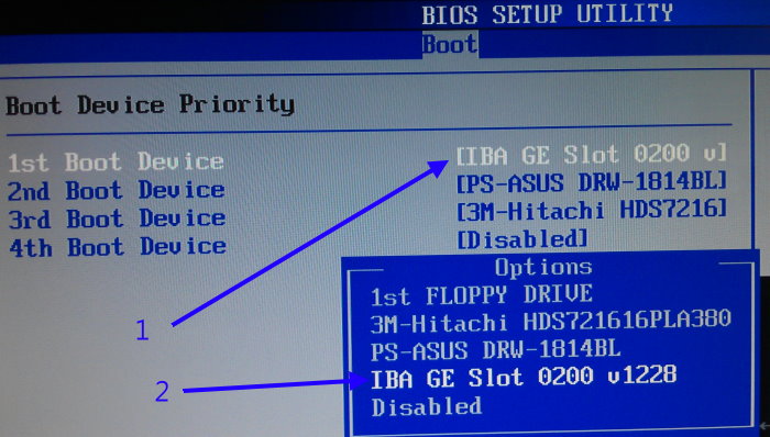 BIOS 調整網路開機 BIOS 調整網路開機